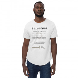Yahshua Defiinition Men's Curved Hem T-Shirt
